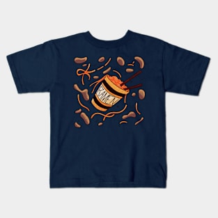 Spilling Ramen Kids T-Shirt